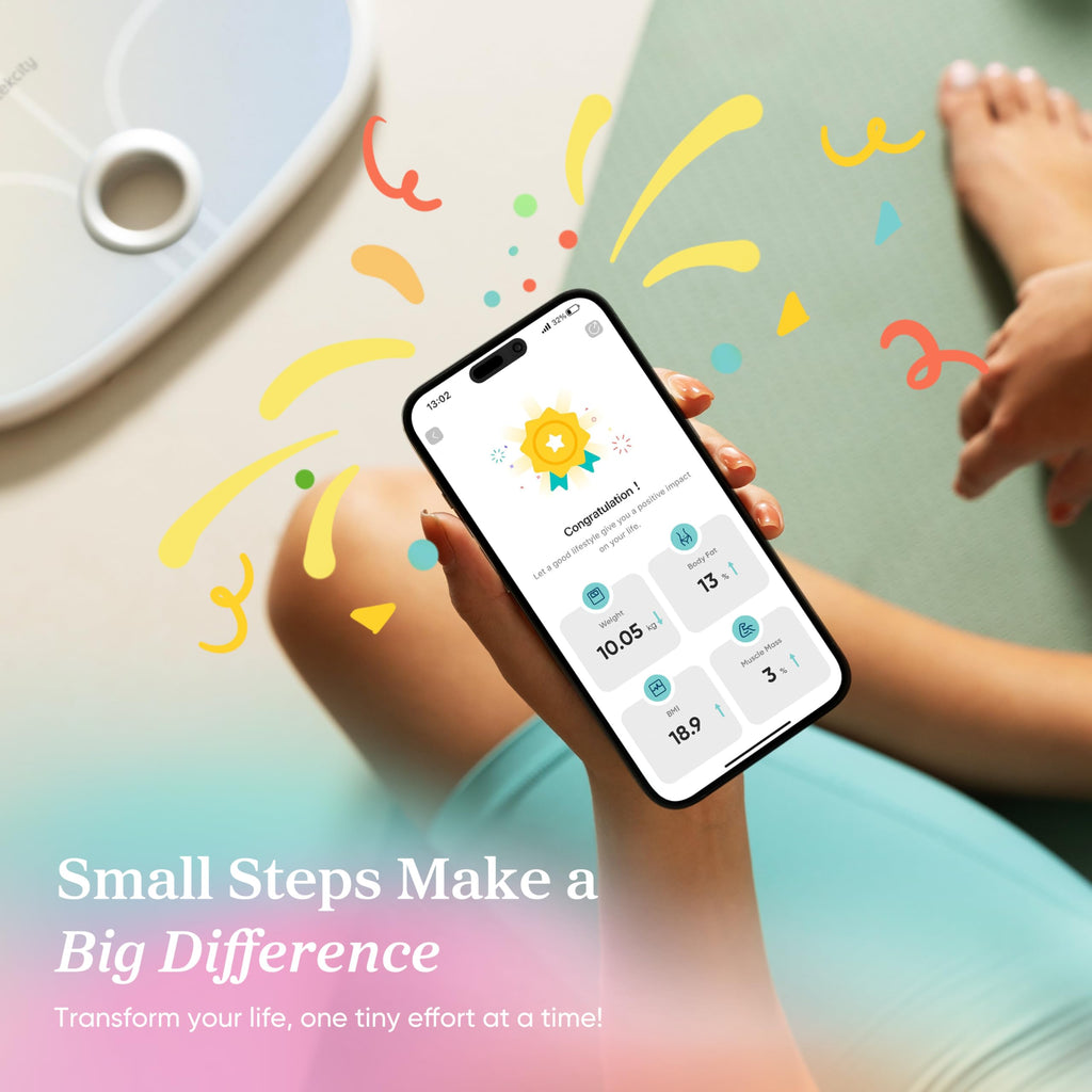 Etekcity Scale for Body Weight, Digital Bathroom Scales for People, Most Accurate to 0.05lb, Bright LED Display & Large Clear Numbers, Upgraded Quality for the Elderly Safe Home Use, 400 lbs