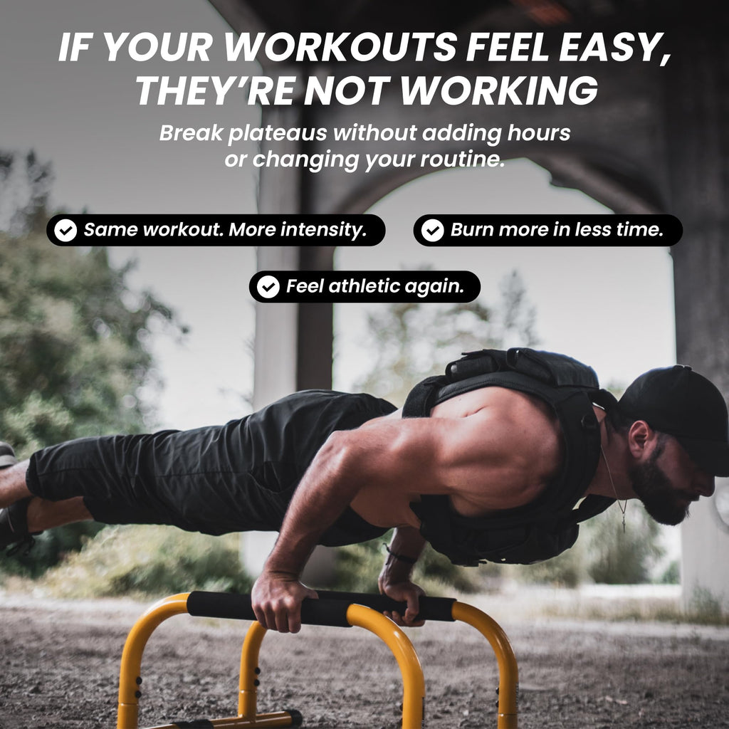 MVRK Weighted Vest Men 15lbs/25lbs/35lbs/45lbs/65lbs/100lbs – No-Bounce Adjusable Heavy Duty Rucking & Strength Training Vest with Removable Iron Weights for Calisthenics, HIIT, Hydrox